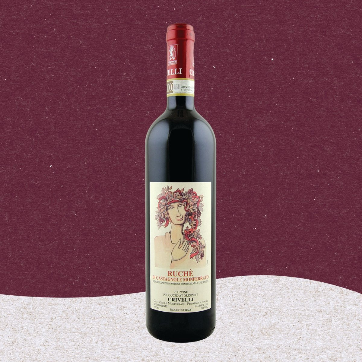 Crivelli Ruchè di Castagnole Monferrato DOCG 2021 - Red wine - Crivelli