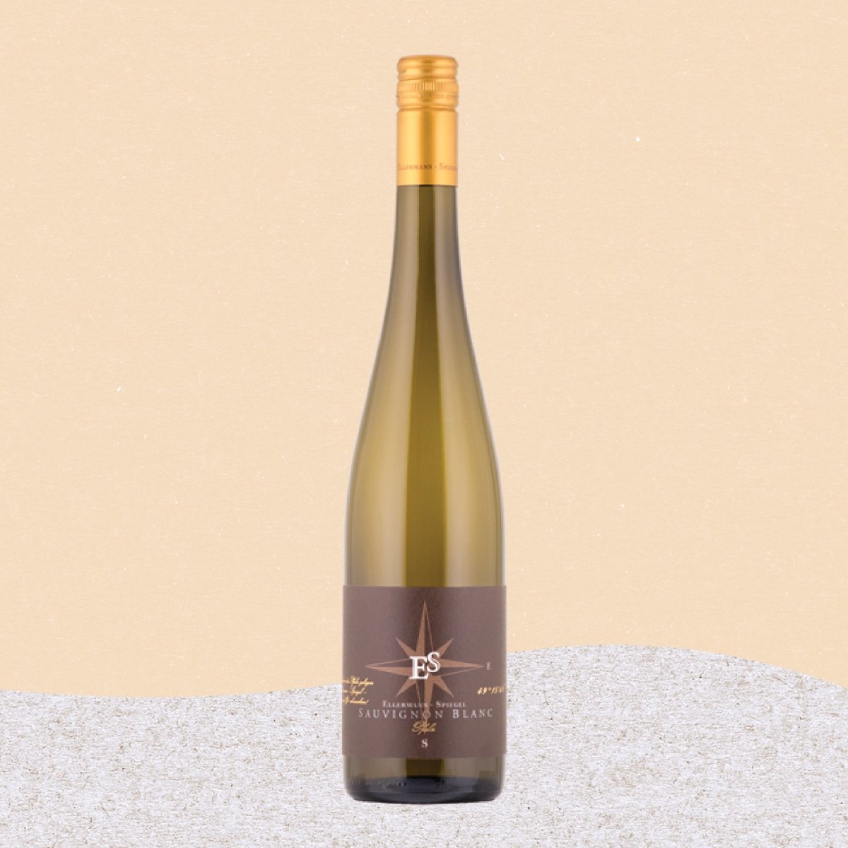 Ellermann-Spiegel Sauvignon Blanc Goldkapsel 2021 - white wine - Ellermann-Spiegel